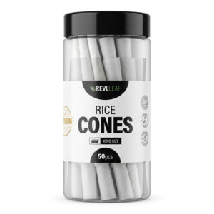 REALLEAF White King Size Cones - 50 Cone Tube