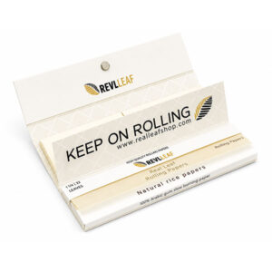 REALLEAF King Size White Papers with Cotton Tips