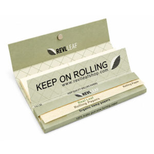 REALLEAF King Size Hemp Papers with Cotton Tips