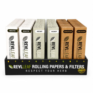 REALLEAF Six-Chamber Rolling Paper Display