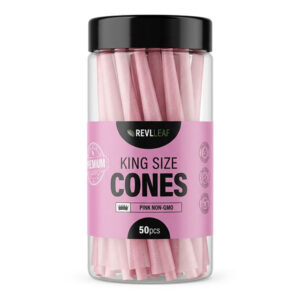 REALLEAF Pink King Size Cones - 50 Cone Tube