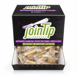 JOINTIP Natural Reusable Coconut Charcoal Filters - 250 Pack